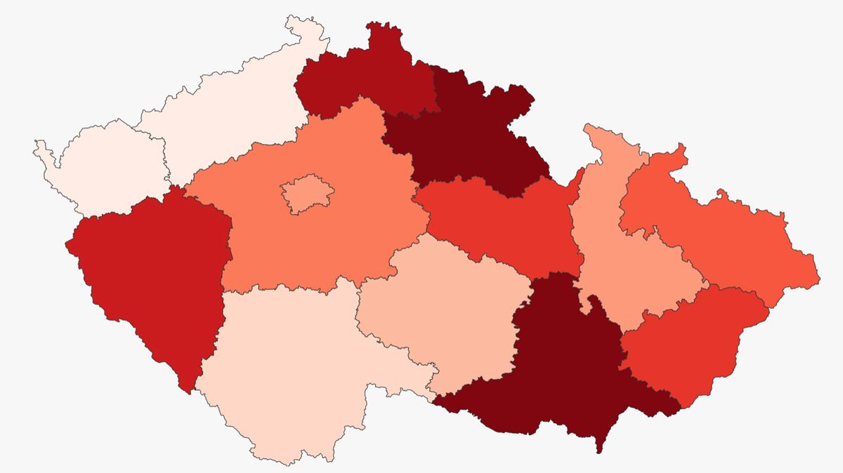 V Česku přibylo 10 549 nově nakažených